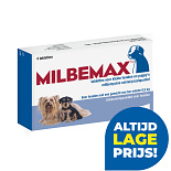 Milbemax tabletten kleine hond/puppy 0,5 - 10 kg 4 st