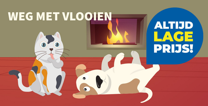 Bescherm je huisdier tegen vlooien!