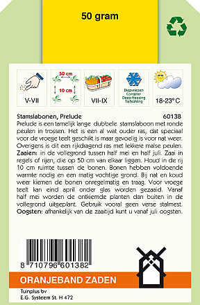 Stamslabonen Prelude 50 gr