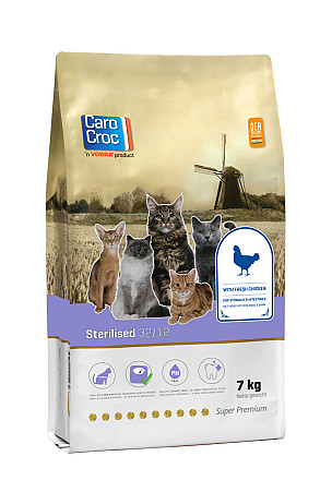 Carocroc kattenvoer Sterilised 7 kg