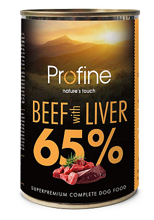 Profine Pure Meat 65% Beef with Liver 400 gr