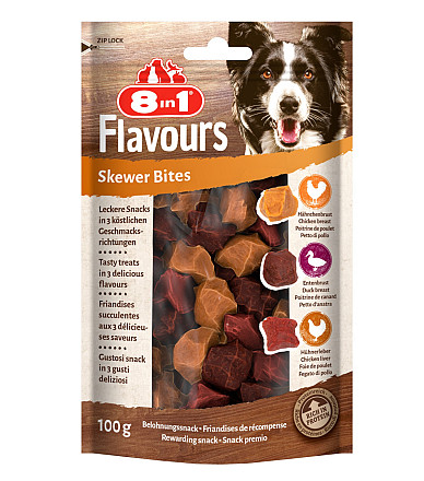 8in1 Flavours Skewer Bites 100 gr