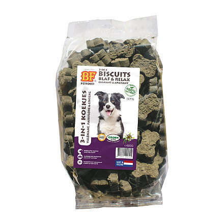 BF Petfood 3 in 1 Koekjes Blaf & Relax 500 gr