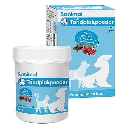 Sanimal Anti-Tandplakpoeder 60 gr