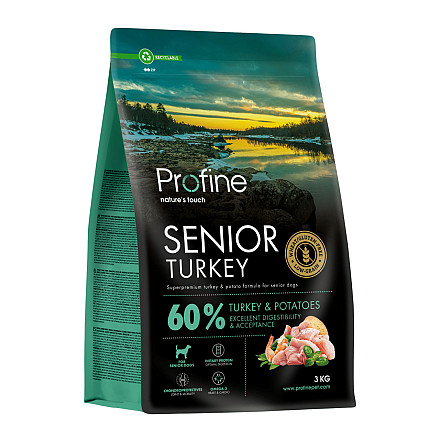 Profine Hondenvoer Senior Turkey 3 kg