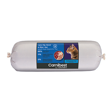 Carnibest Kattenvoer Lam, Kip, Eend & Rijst 500 gr