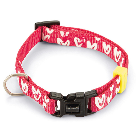 Beeztees Halsband Heart Roze