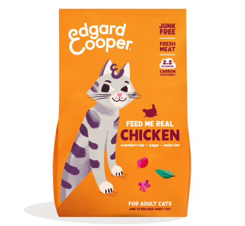 Edgard & Cooper kattenvoer Adult Kip <br>2 kg