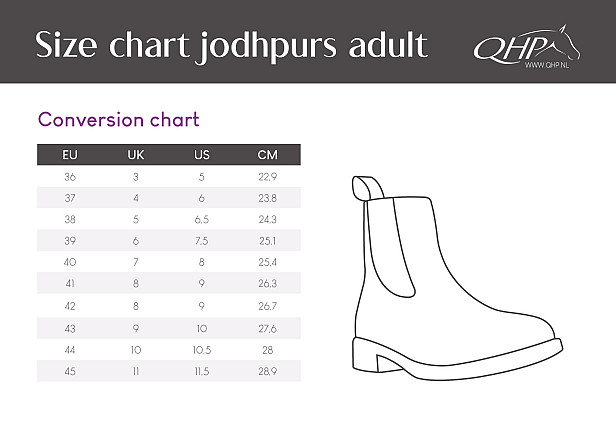 QHP Thermo Jodhpur Calgary Adult Zwar